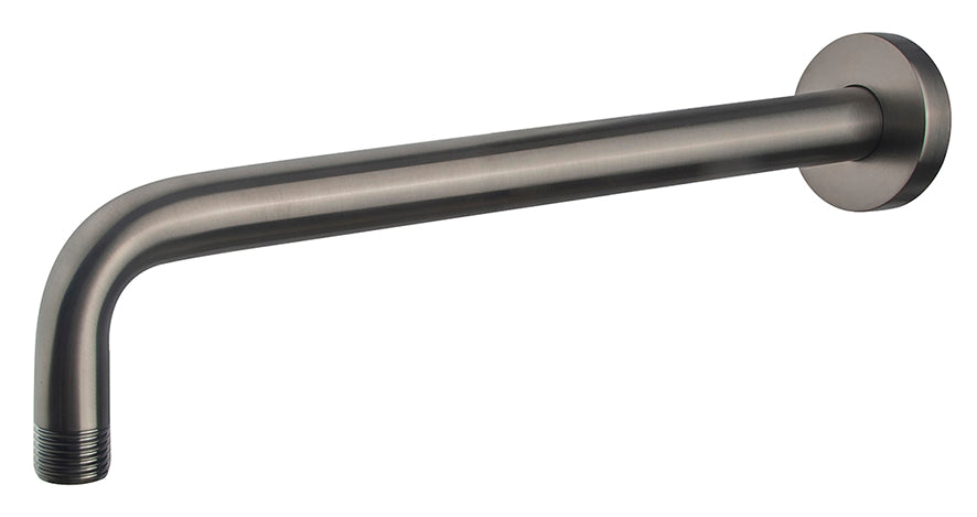 UniMatch douchearm met muurbevestiging 35 cm gunmetal PVD - WDtegels