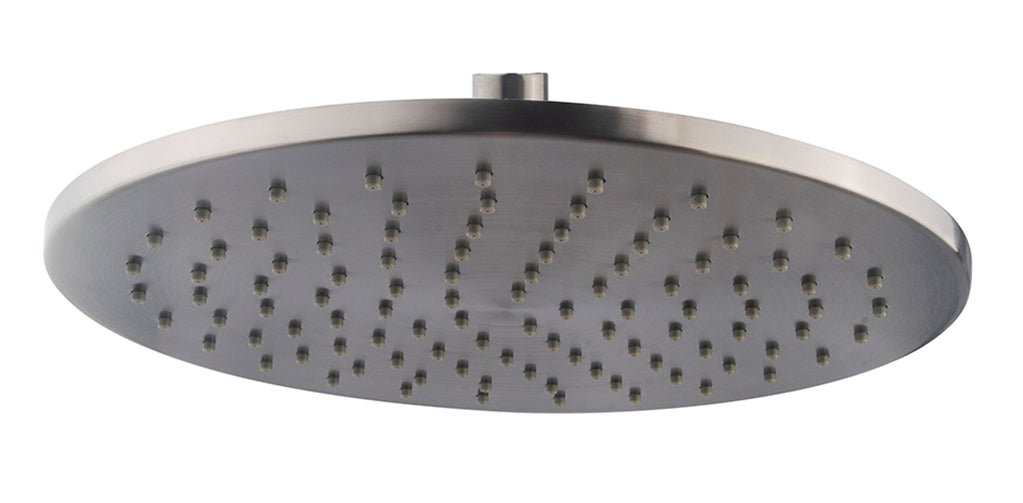 UniMatch hoofddouche rond 25 x 0,8 cm gunmetal PVD - WDtegels