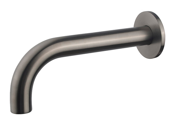 Caño de baño Caral redondo 20 cm 1/2" bronce PVD