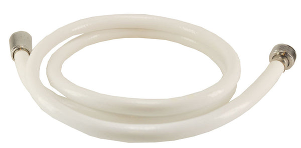 Shower hose PVC 175 cm white
