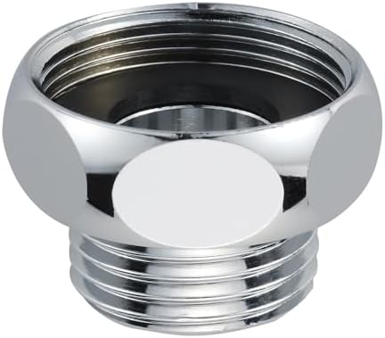 Verloopnippel M22 bi x 1/2 inch bu chroom