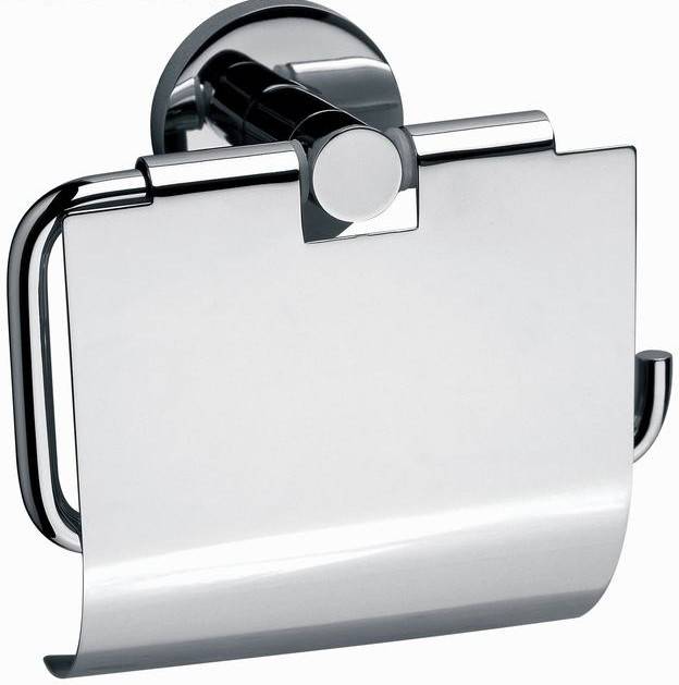 Toiletrolhouder Rond chroom - WDtegels