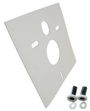 Wall-mounted toilet insulation set 400 x 420 mm, thickness 5 mm