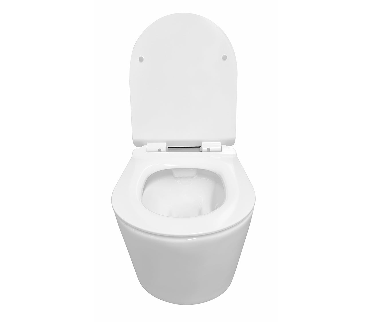 Sity wandcloset rimless met toiletzitting softclose en quick release glans wit - WDtegels