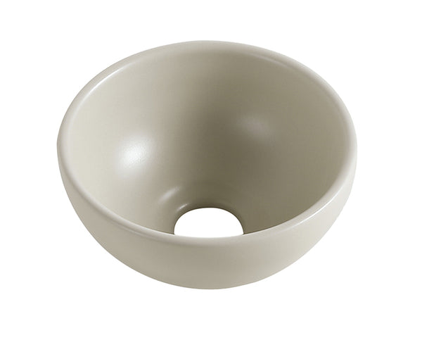 Consilio waskom rond | 20x9cm | Keramiek | Beige