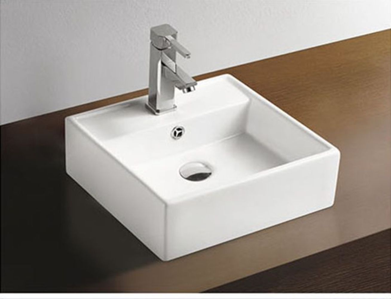 Larx wastafel 39 x 39 cm wit 8718858071982