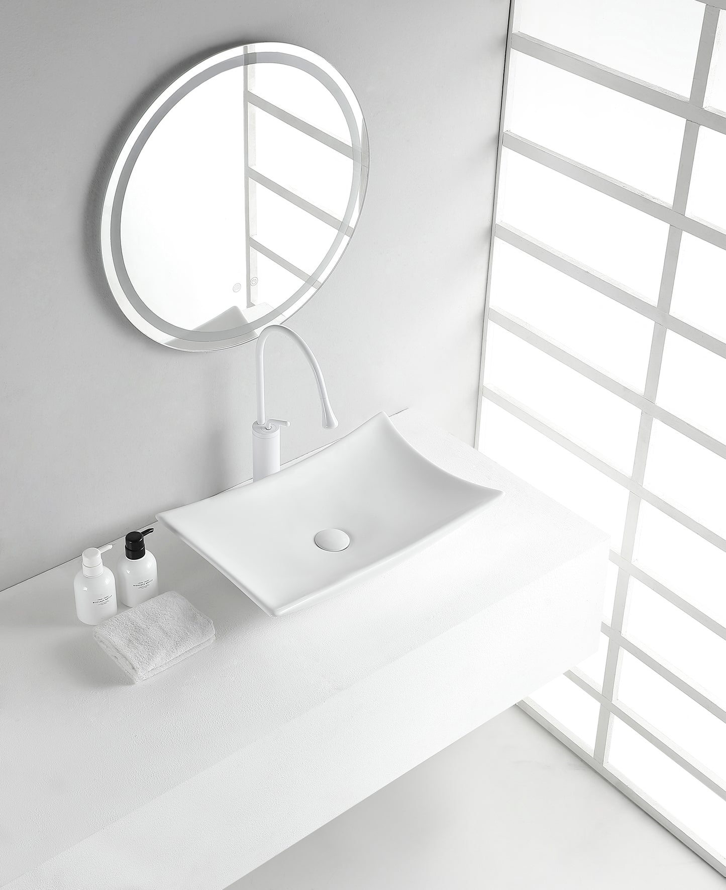 Lavabo Scala rectangular 56 x 37 x 10