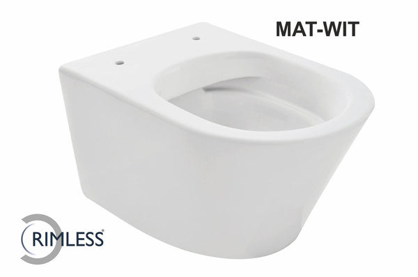 Vesta wandcloset | Rimless | Mat wit