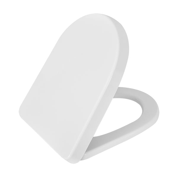 Asiento de inodoro Vilona | Blanco brillante