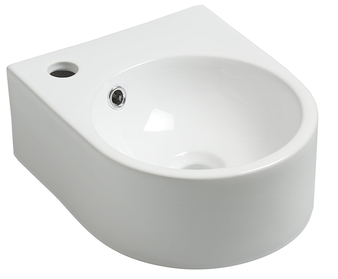 Erato fontein 34 x 27,5 x 12 cm keramiek glans wit - WDtegels