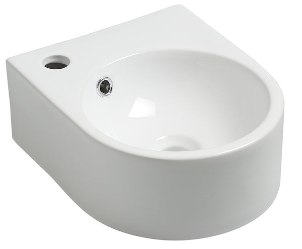 Erato fountain | 34x27.5x12cm | Ceramic gloss white