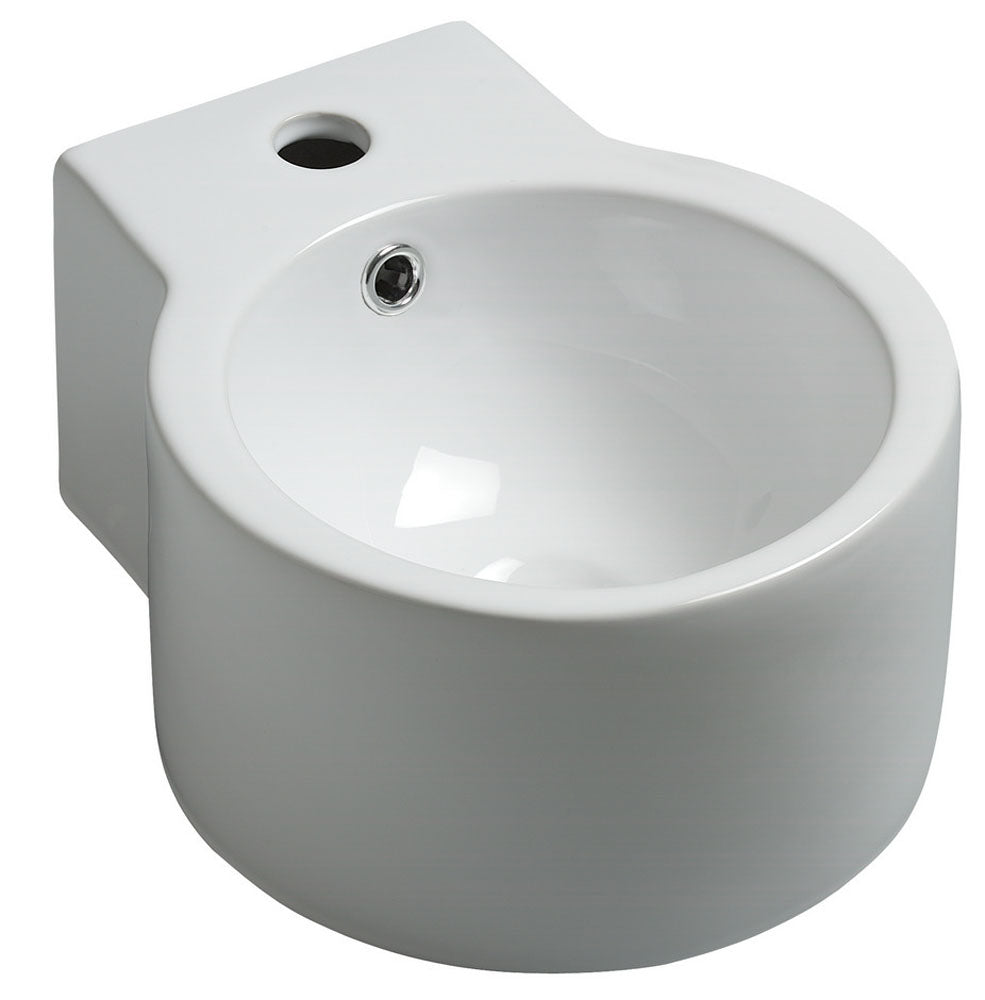 Kronos fontein 32 x 27,5 x 16 cm keramiek glans wit - WDtegels