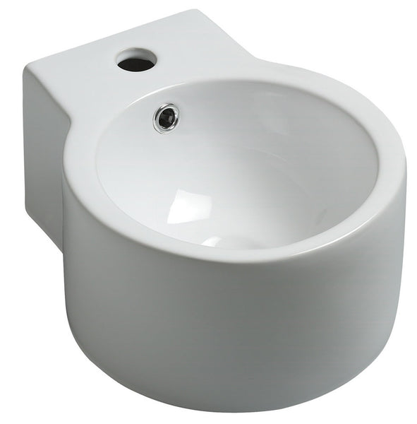 Kronos fountain 32 x 27.5 x 16 cm ceramic gloss white