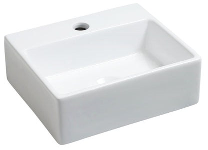 Leto fontein 33,5 x 29 x 11,5 cm keramiek glans wit - WDtegels