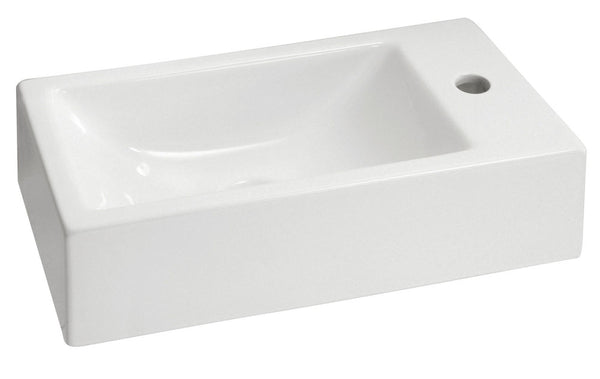 Metis fontein | 50x30x13cm | Keramiek glans wit