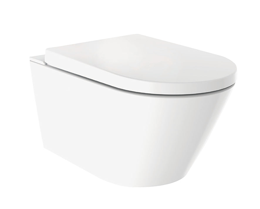 Vesta eco douche wc rimless glans wit - WDtegels