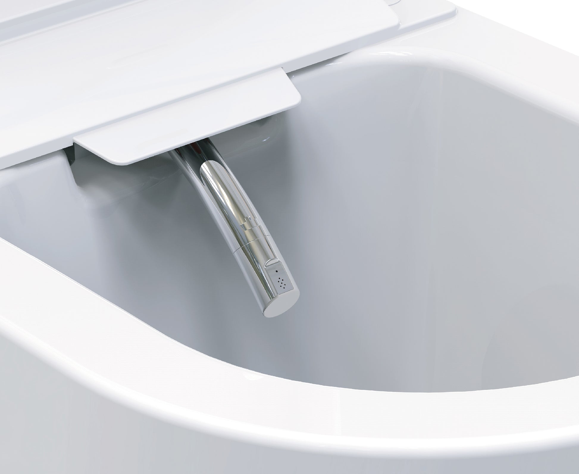 Vesta douche wc rimless glans wit - WDtegels