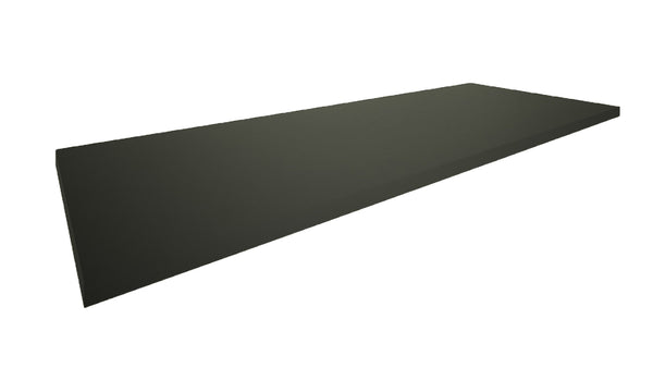 Marmaris Topsheet 120x46x2.5 cm matt black