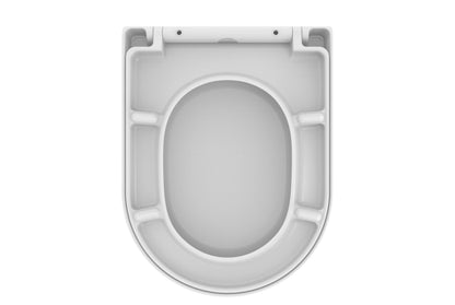 Wiesbaden Vesta toiletzitting softclose en quick release mat wit - WDtegels