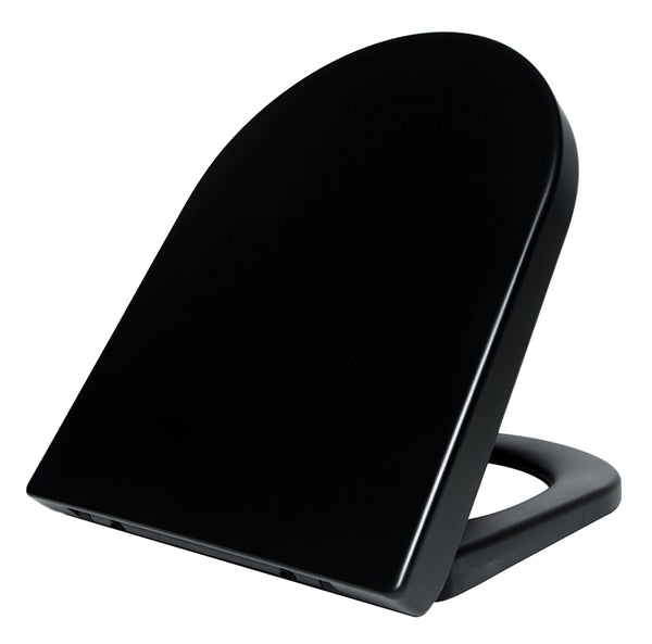 Vesta toiletzitting softclose en quick release | Mat zwart