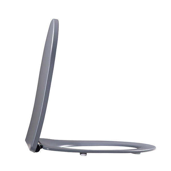Shade slim toiletzitting softclose en quick release mat grijs - WDtegels