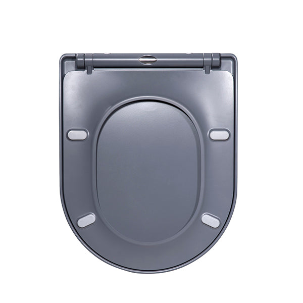 Shade slim toiletzitting softclose en quick release | Mat grijs