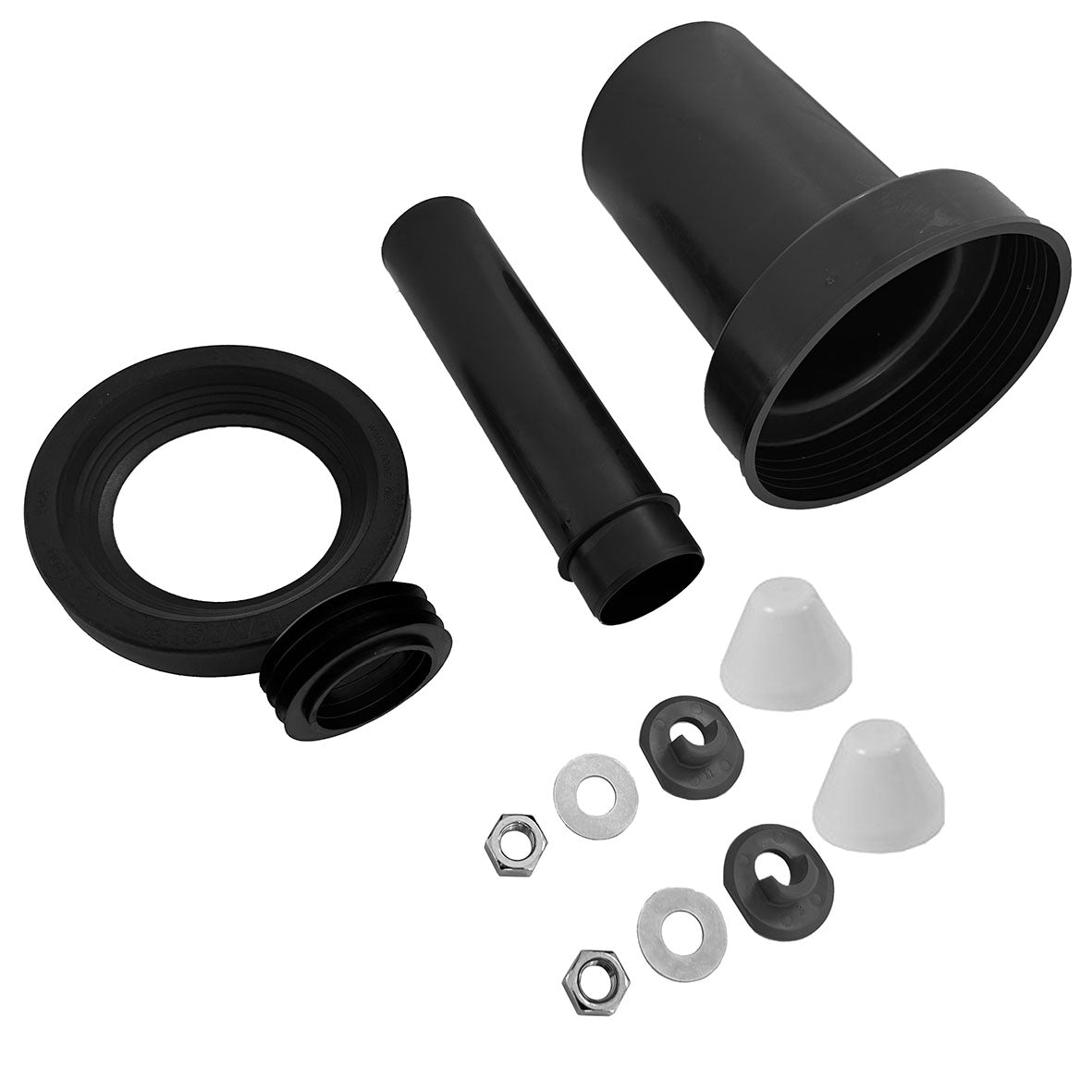 Wandcloset aansluitset 90-110 mm 180 mm - WDtegels