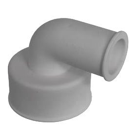 Riko valpijpsok haaks rubber wit - WDtegels