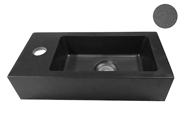 Rhea S mini fountain left 36.5 x 18 x 9 cm quartz