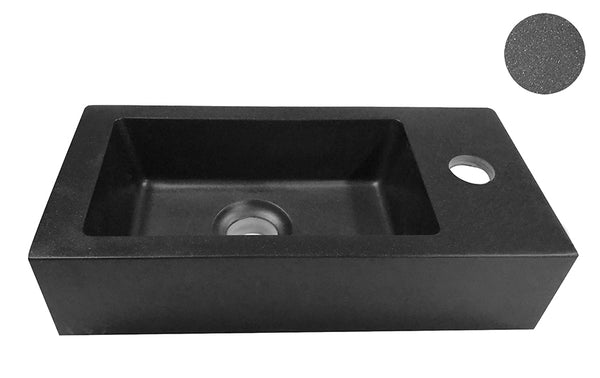 Rhea S mini fountain right 36.5 x 18 x 9 cm quartz
