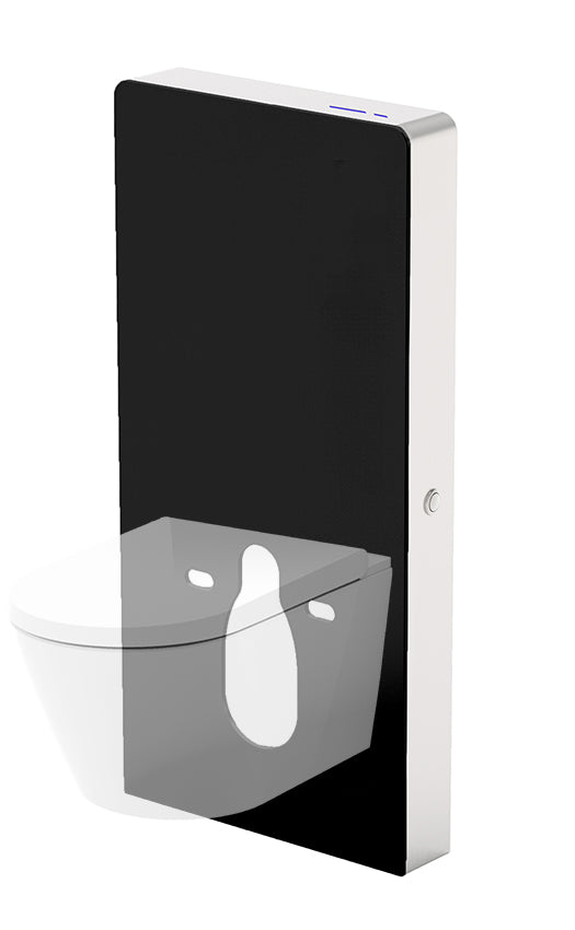 Sensor cisterna empotrada + embellecedor | Negro