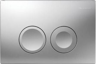 Geberit Delta-25 Drukplaat Mat-chroom - WDtegels