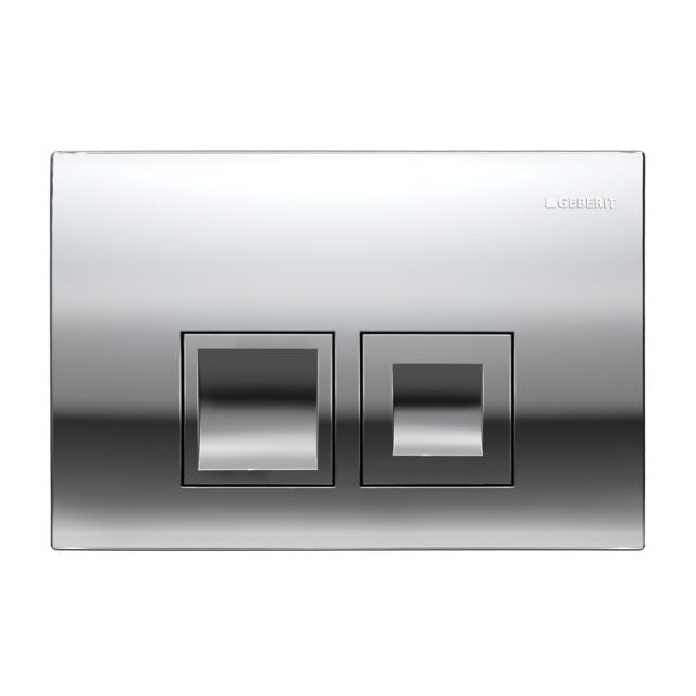 Wiesbaden Geberit Delta-50 Drukplaat Mat-chroom - WDtegels