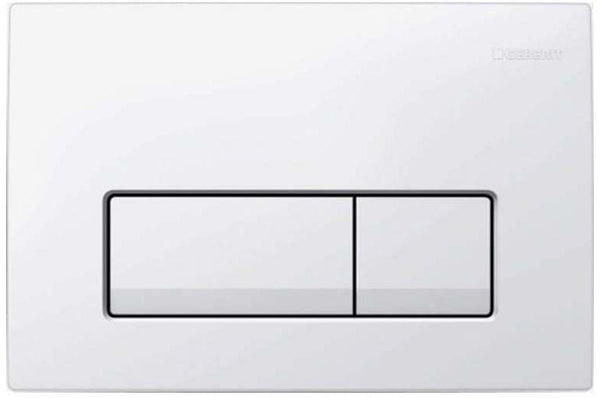 Wiesbaden Geberit Delta-51 drukplaat | Wit