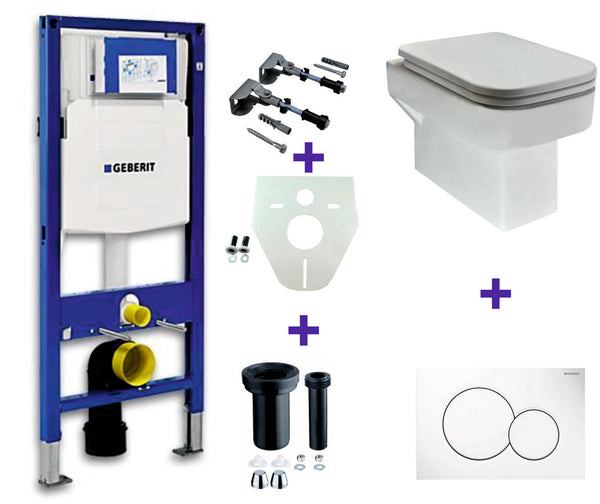 Wiesbaden Geberit UP-320 + Carr√© OnePack + Sigma 01 blanco
