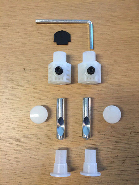 Mounting set wall-mounted toilet, concealed mounting, type 1