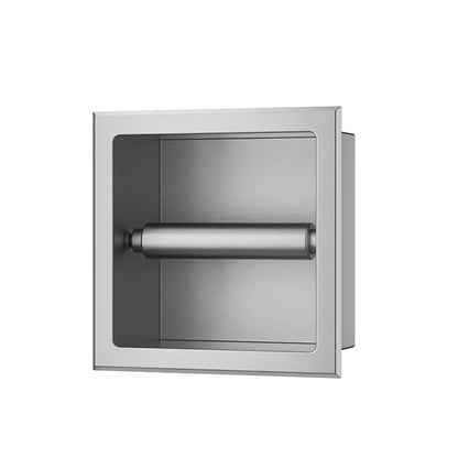 Wiesbaden inbouw-toiletrolhouder | RVS