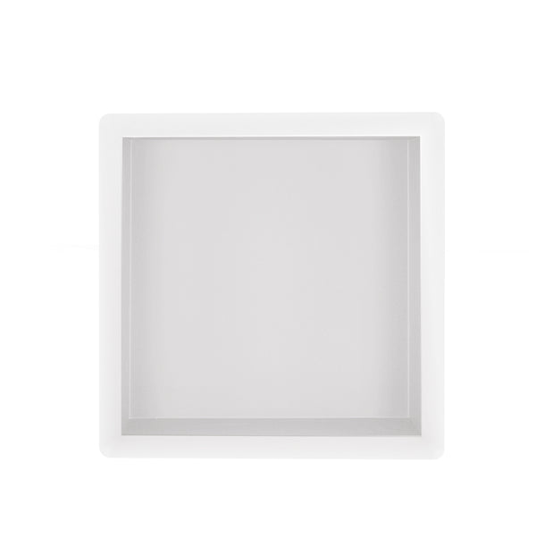 Nicho empotrado Demis | 30x30x7cm | Blanco mate