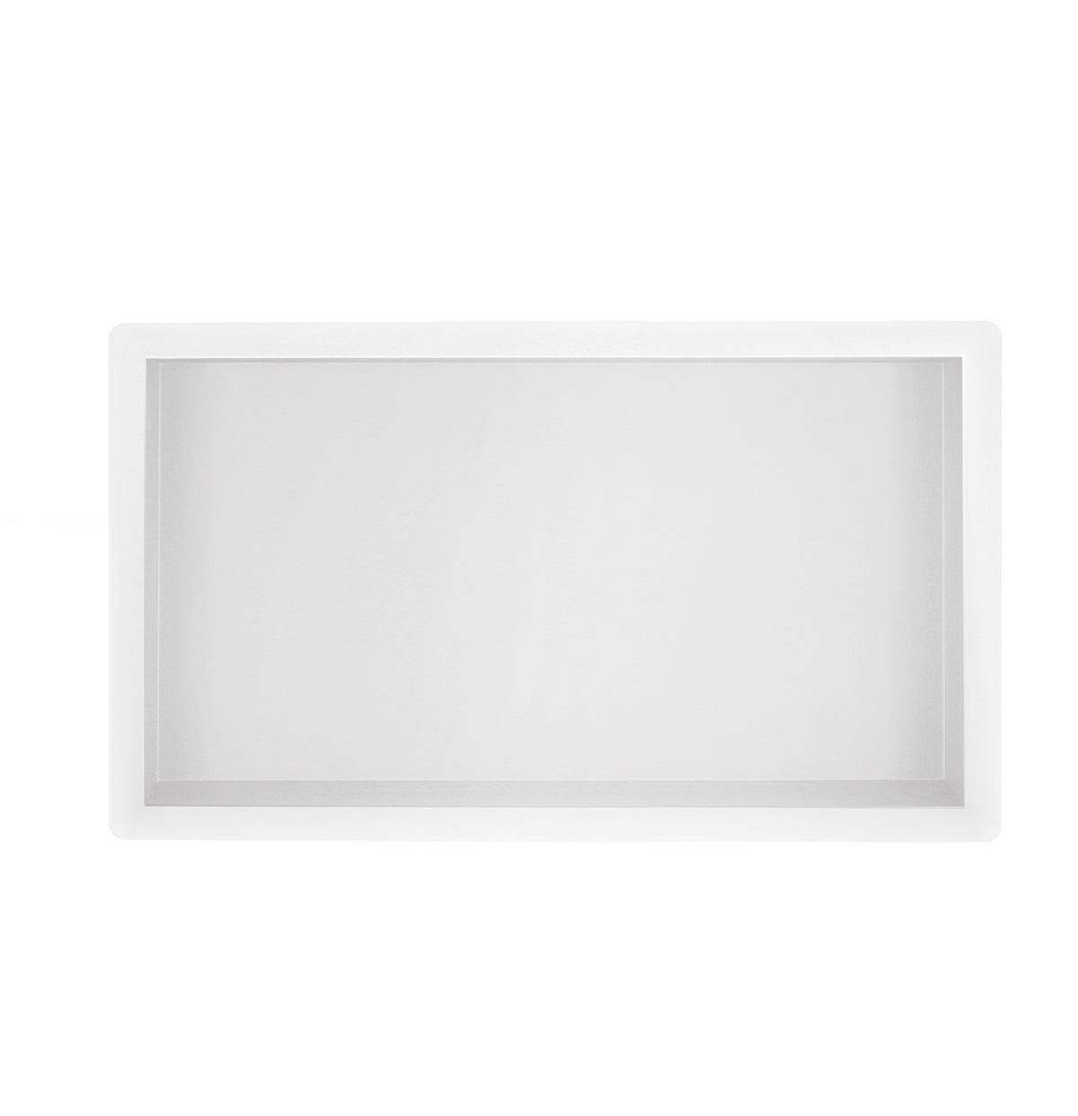 Demis inbouwnis 30x60x7cm mat wit