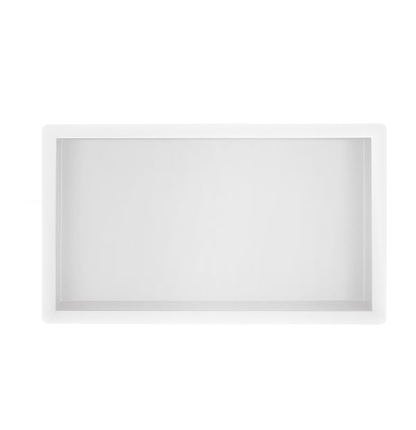 Nicho empotrado Demis | 30x60x7cm | Blanco mate