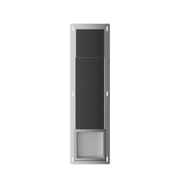 Rocko built-in spare roll holder | Stainless steel