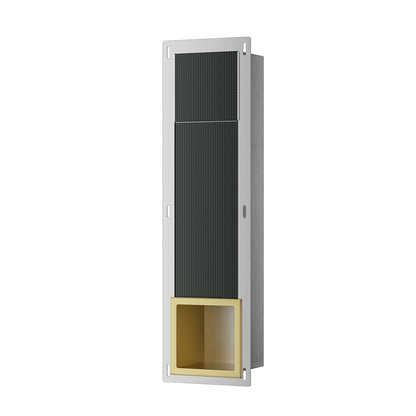 Rocko inbouw reserverolhouder geborsteld messing - productfoto 2
