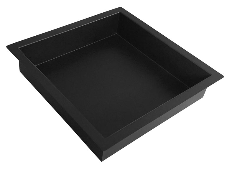 Wiesbaden inbouwnis 30x30x7cm mat-zwart - WDtegels