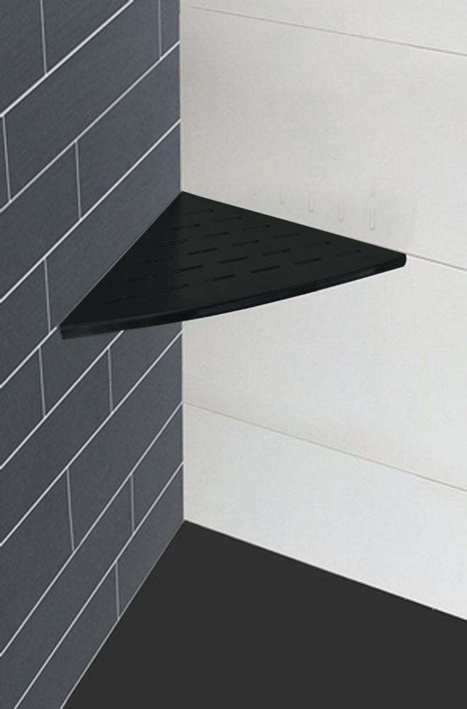 Wiesbaden InWall hoekplanchet 29x29 mat-zwart - WDtegels