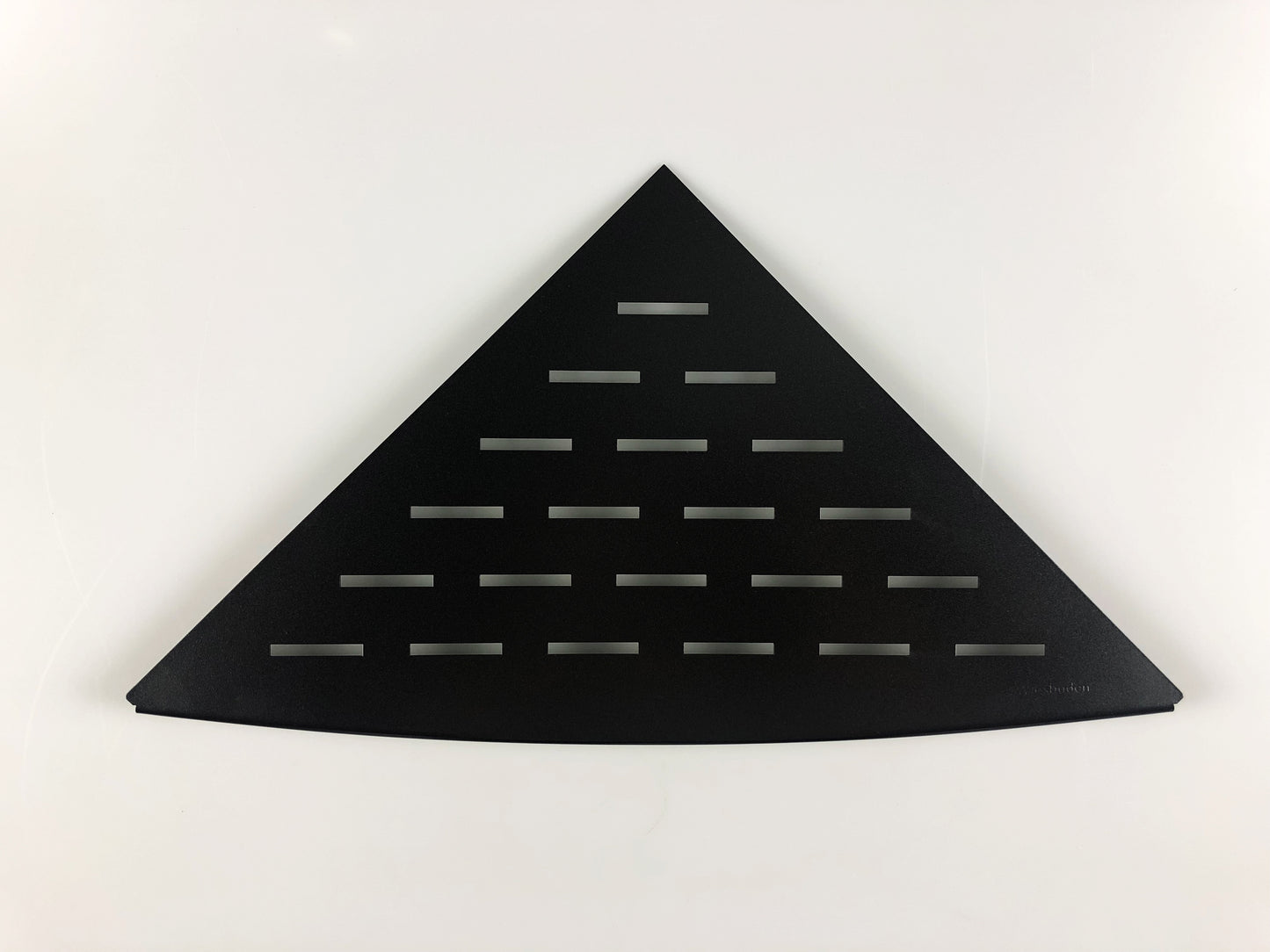 Wiesbaden InWall hoekplanchet 29x29 mat-zwart - WDtegels