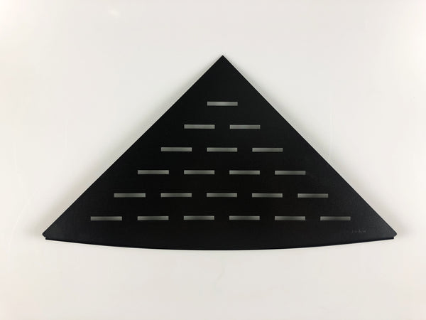 Estantería esquinera InWall Wiesbaden 29x29 negro mate