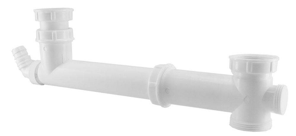 Gootsteen duplo afvoer ongelijk 1 1/2 inch