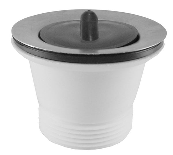 Tapón de plástico suelto 11/2"x70mm blanco
