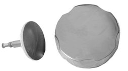 Rezo finishing part bath drain with overflow extended chrome