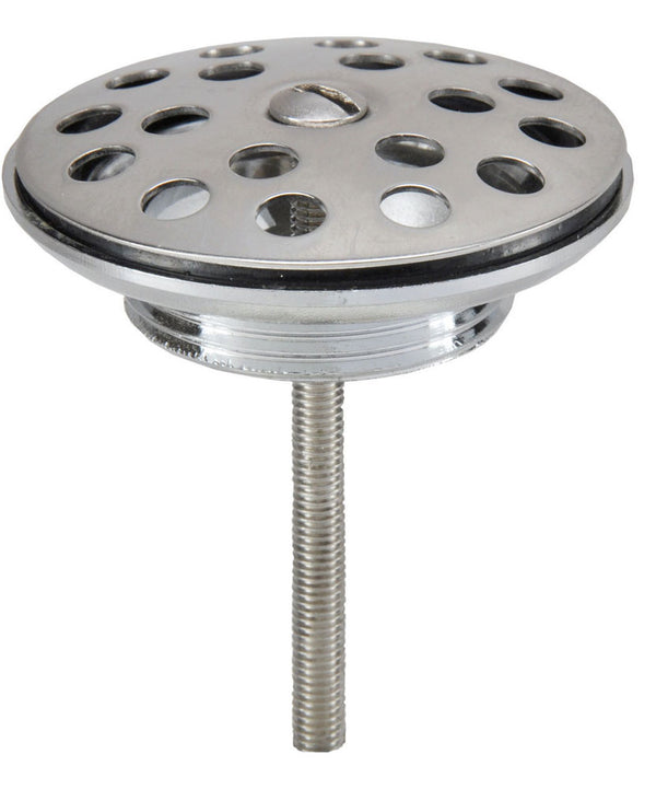 Open drain plug grille 5/4" chrome